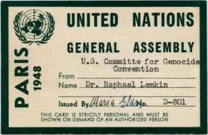 Thanks to the efforts of Raphael Lemkin, the international community does have a legal instrument to deal with genocide and punish perpetrators whenever necessary. The only trouble is that in this day and age, "genocide" has still not become an anachronism in global affairs.